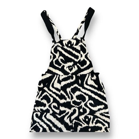 Anthropologie Constance Wide Leg Cropped Overalls Size Medium - Picture 6 of 10